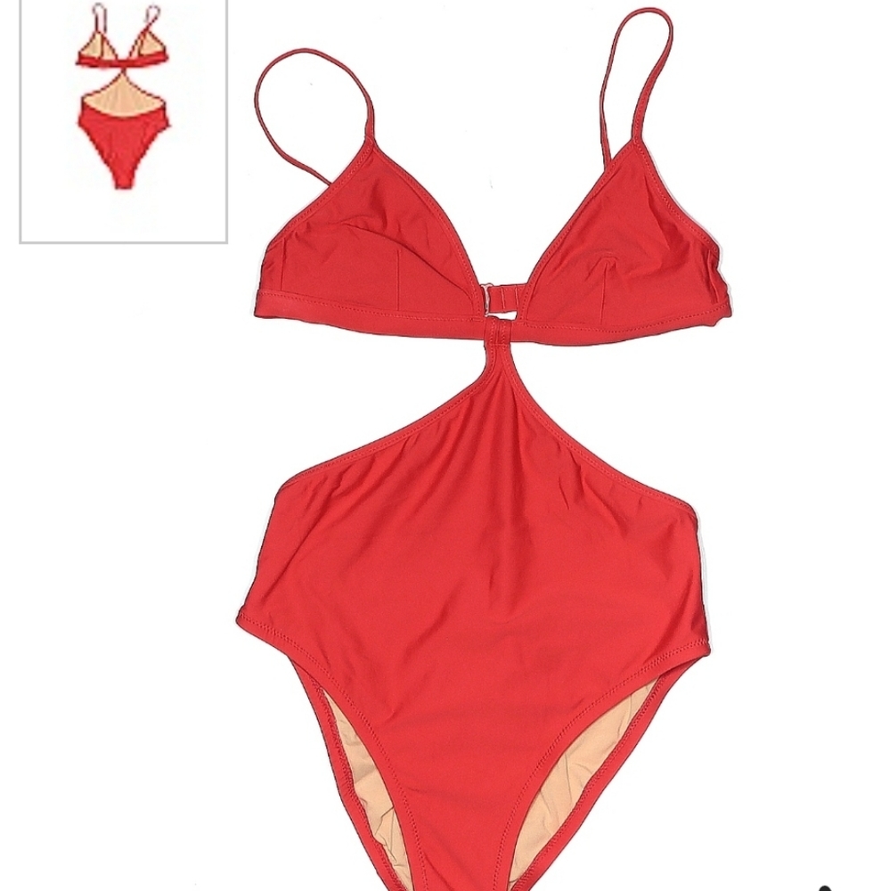 J. Crew Cut out one piece swimsuit